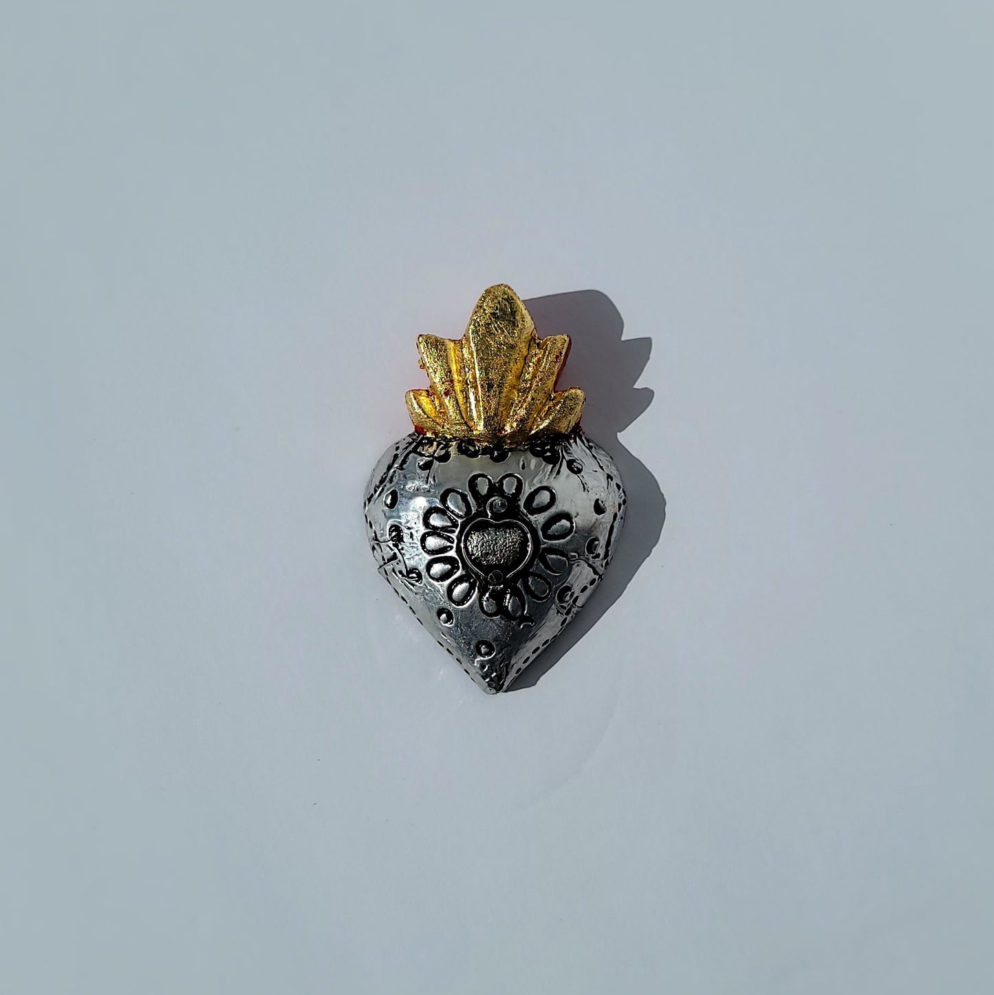 Metal Wooden Heart