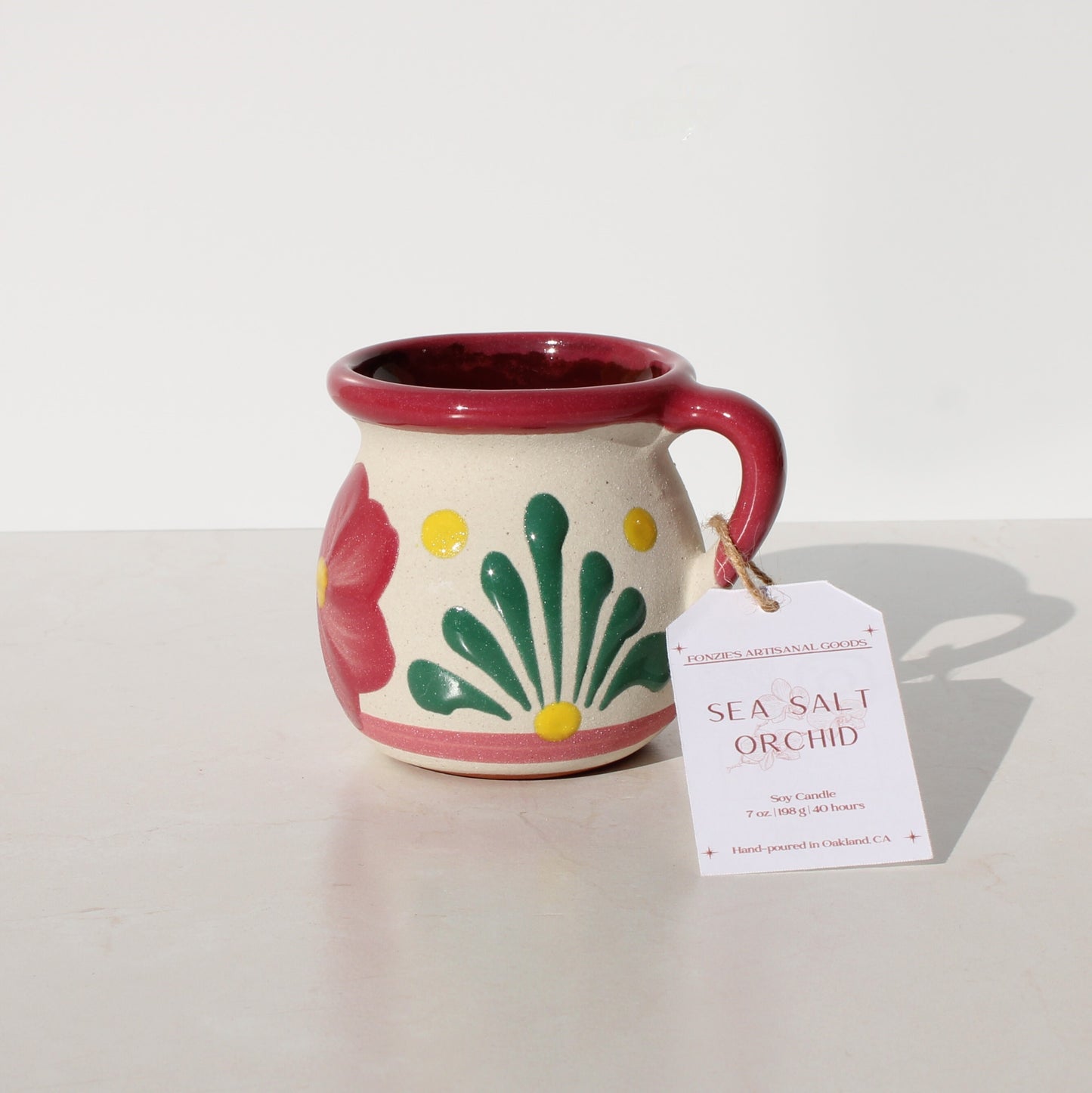 Sea Salt Orchid Jarrito Candle - 7oz