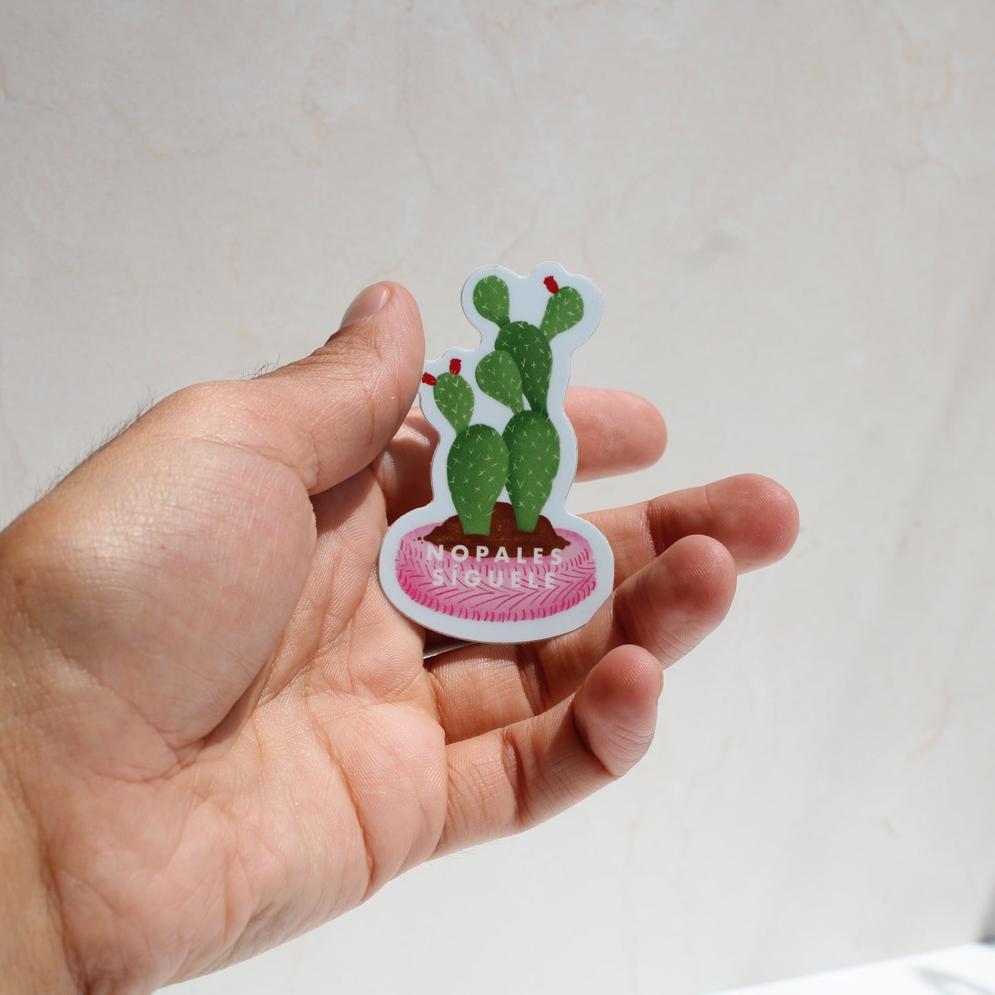 Nopales Síguele Sticker