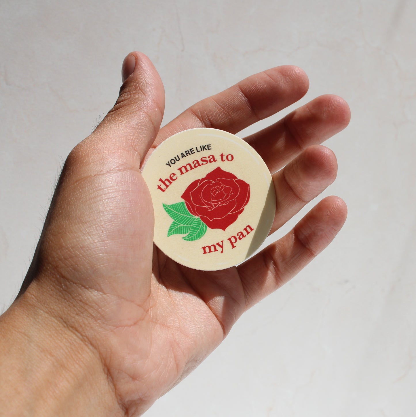 Masa to My Pan Sticker
