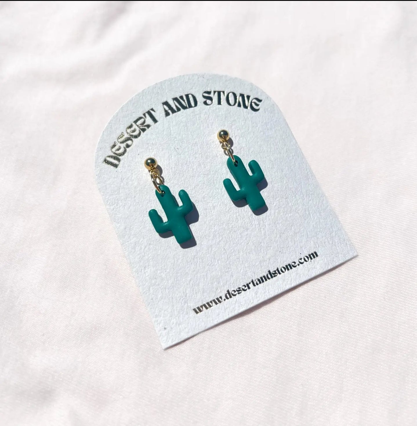 Mini Cactus Earrings