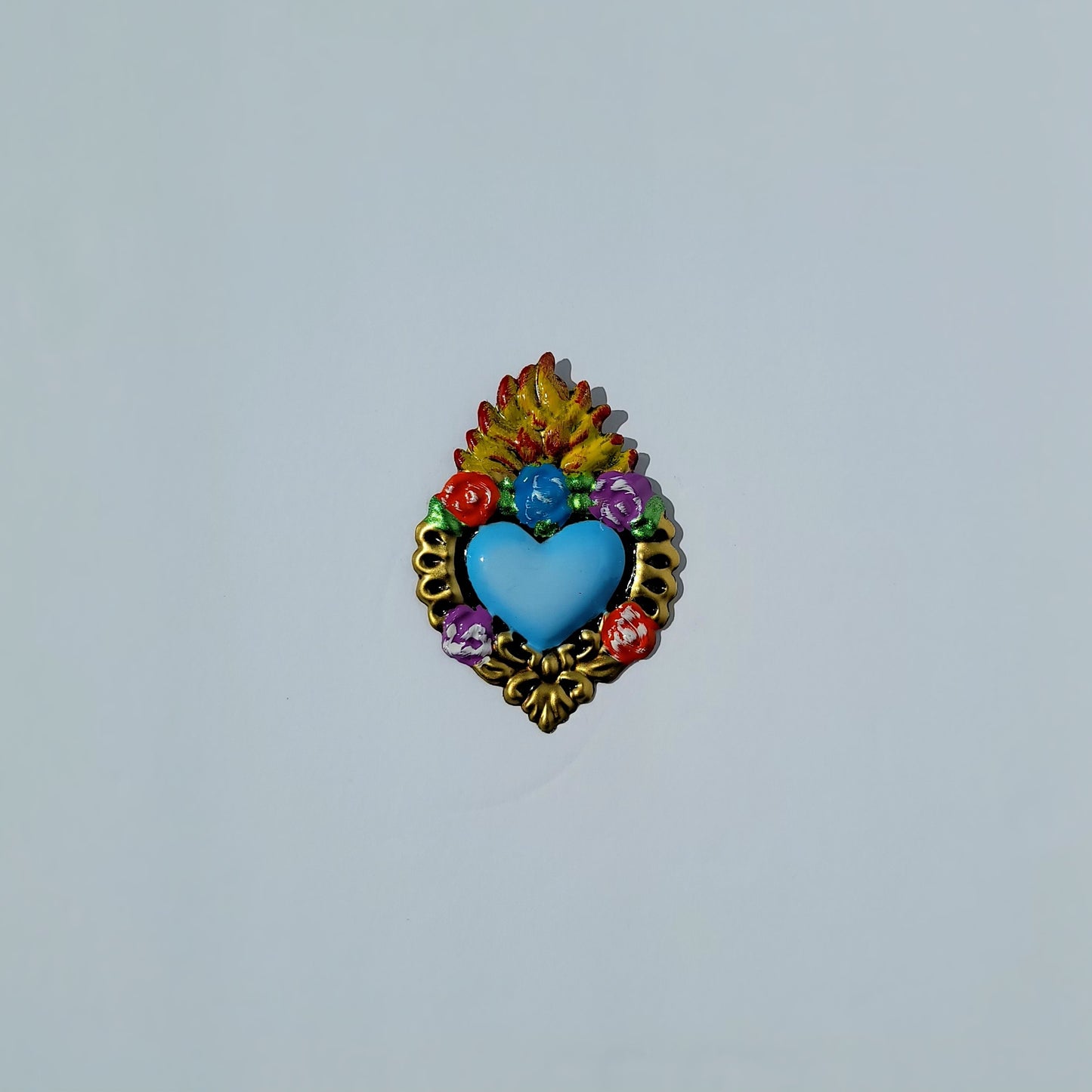 Colored Heart Magnet