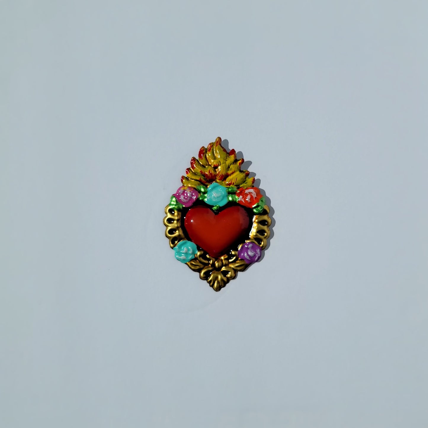 Colored Heart Magnet