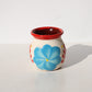 Red Floral Jarrito - Mug