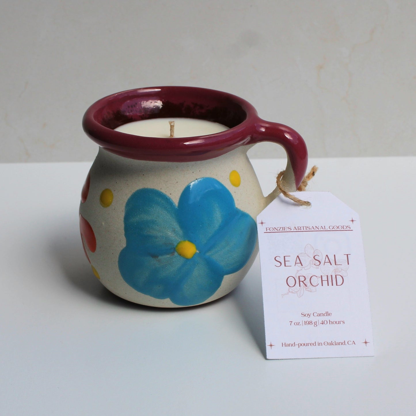 Sea Salt Orchid 7oz Jarrito Candle