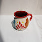 Red Floral Jarrito - Mug