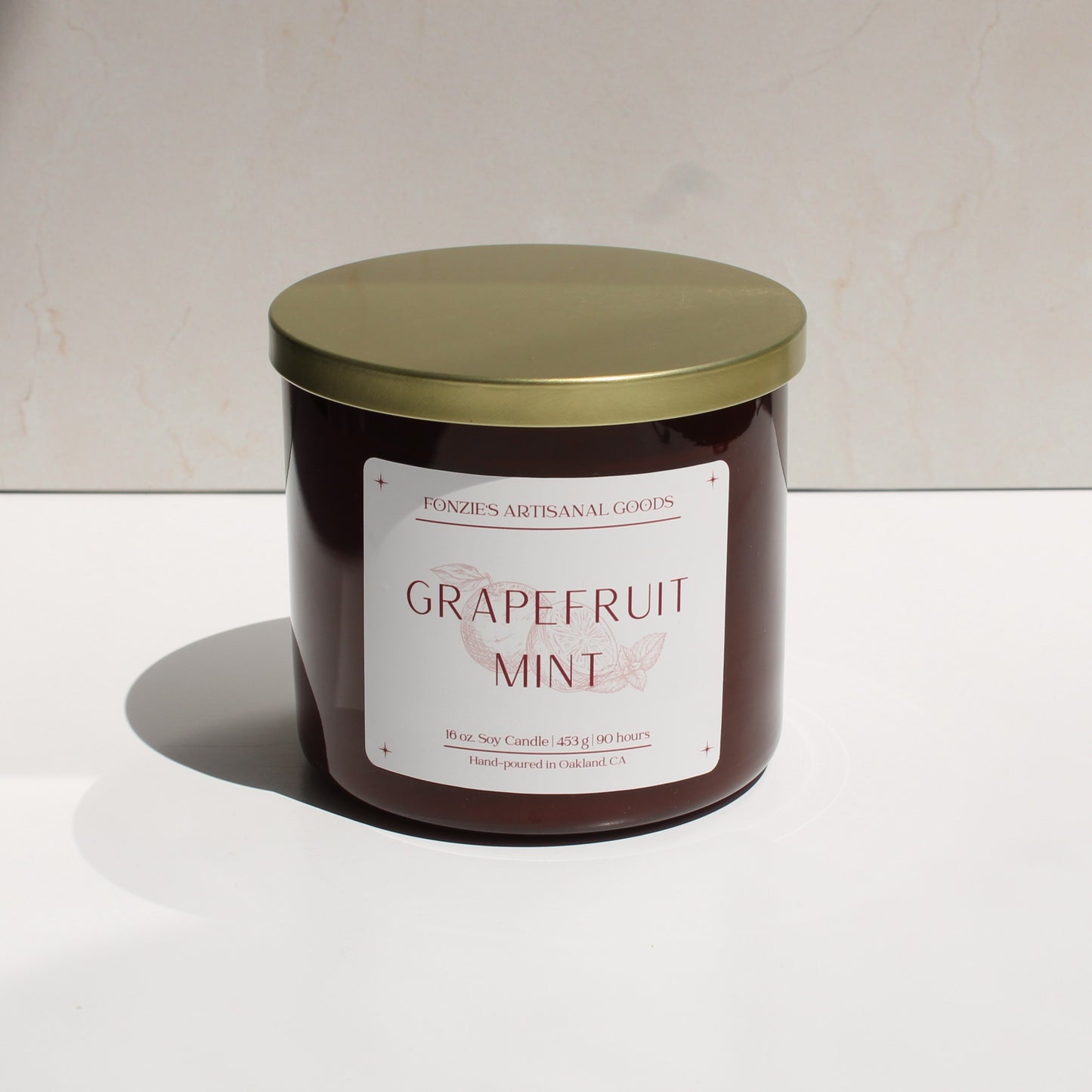 Grapefruit Mint 3-Wick Tumbler