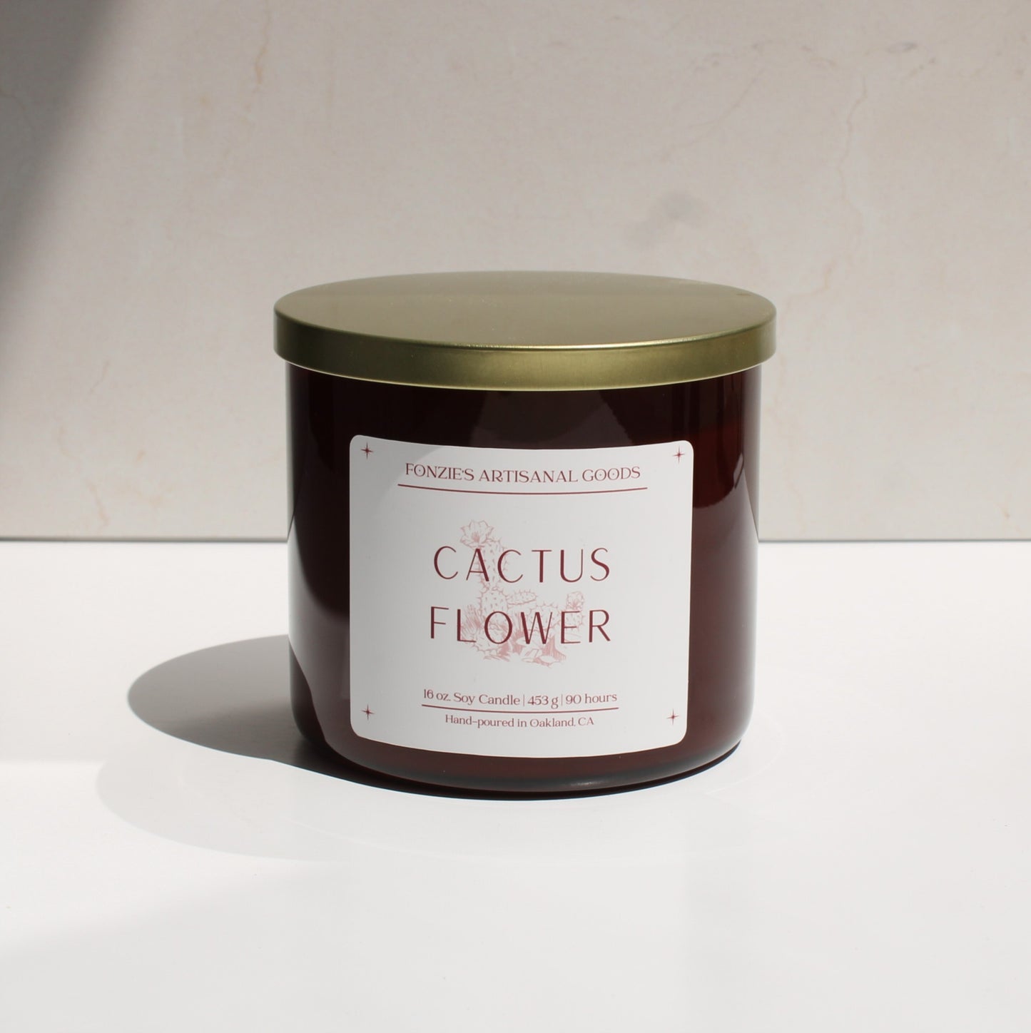 Cactus Flower 3-Wick Tumbler