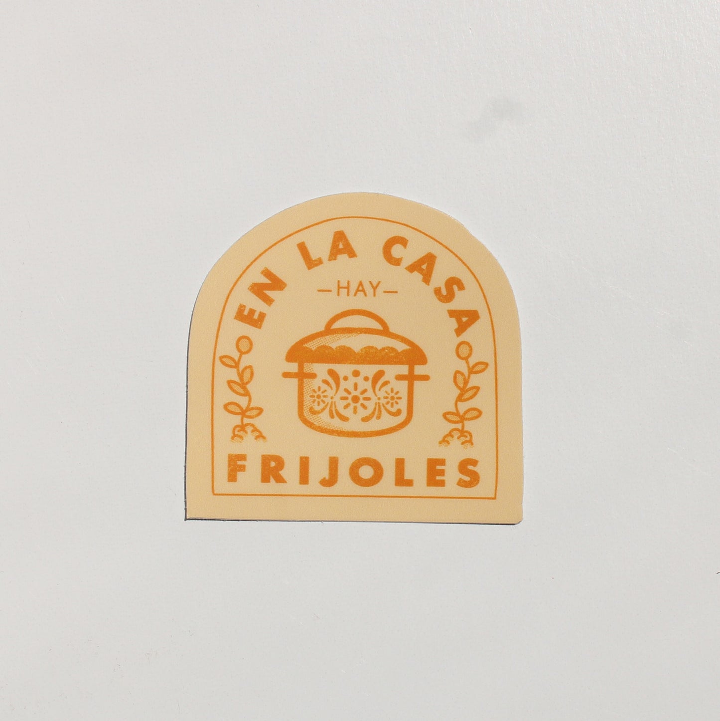 En la Casa Hay Frijoles Sticker