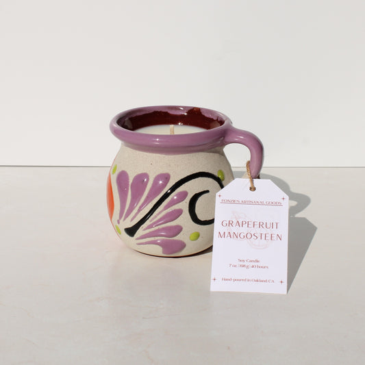 Grapefruit Mangosteen Jarrito Candle - 7oz