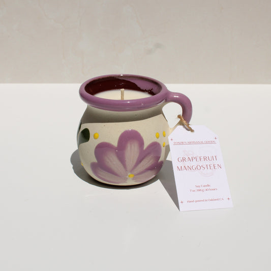 Grapefruit Mangosteen Jarrito Candle - 7oz