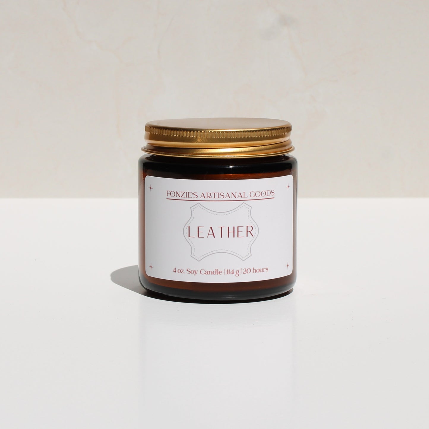 Leather Candle 4oz
