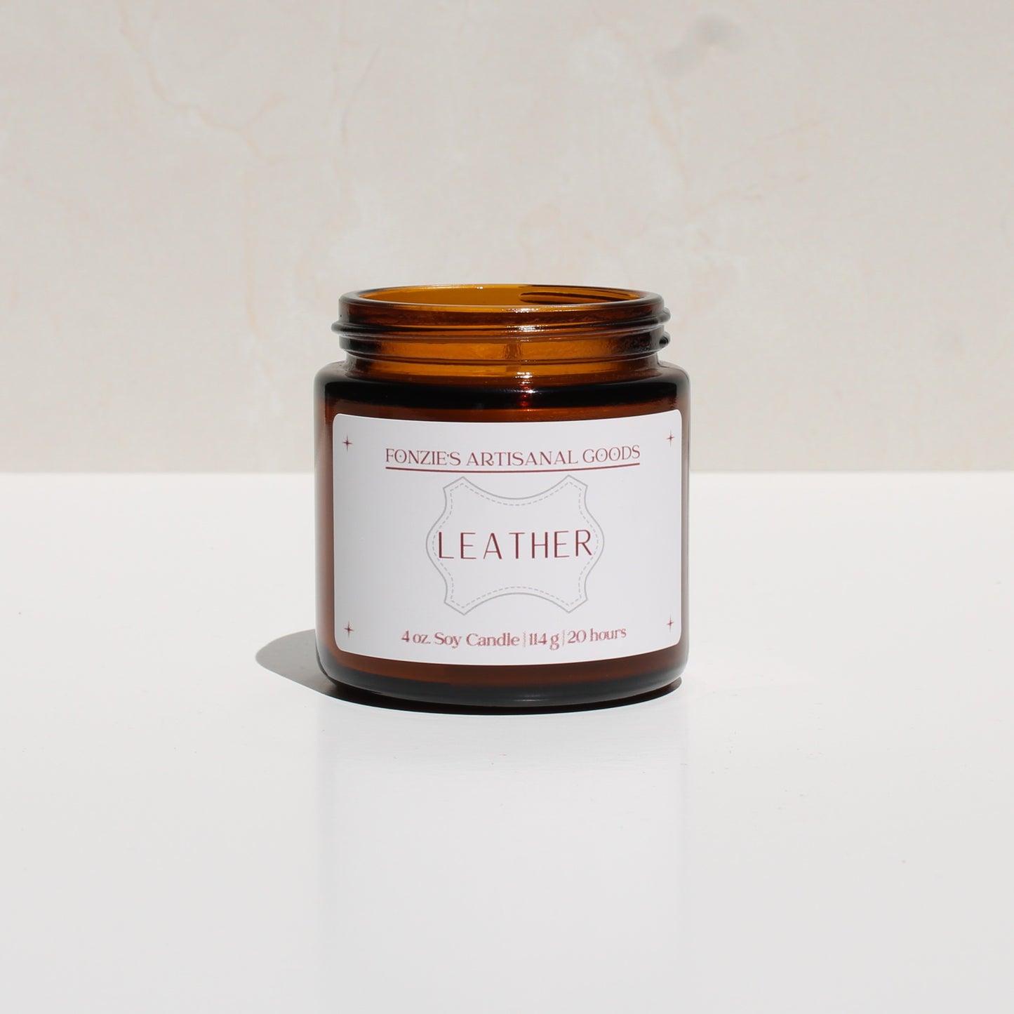 Leather Candle 4oz