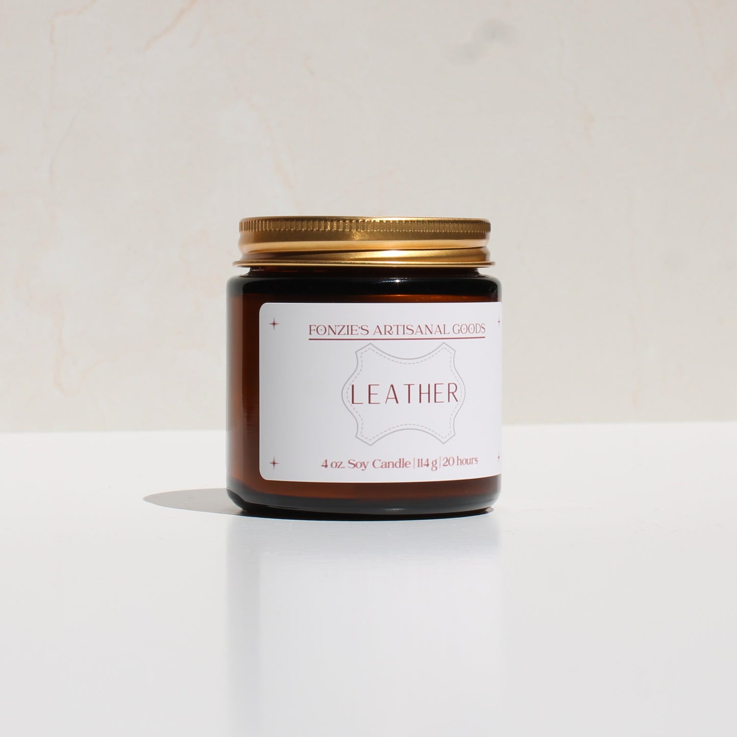 Leather Candle 4oz