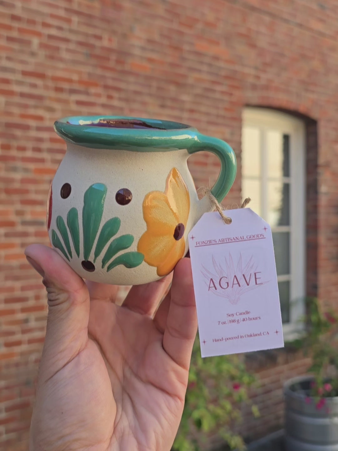 Agave Jarrito Candle - 7oz – Fonzie's Artisanal Goods