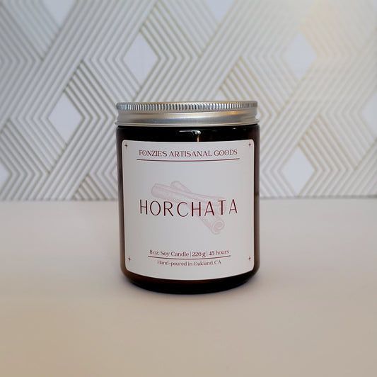 Horchata 8 oz Amber Jar