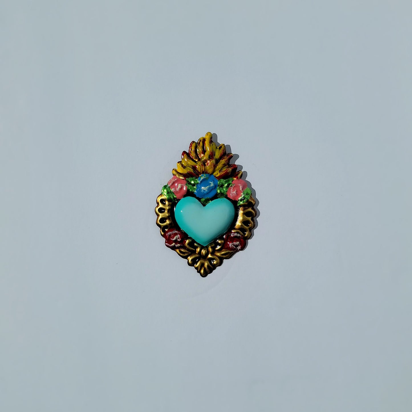 Colored Heart Magnet