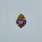 Colored Heart Magnet