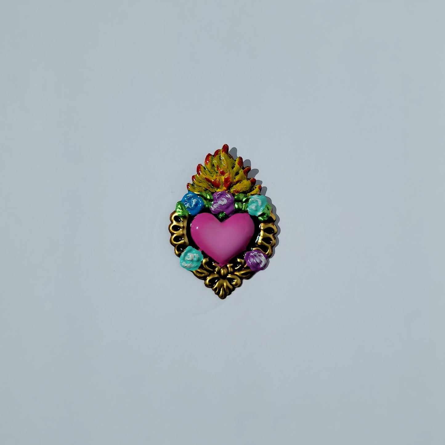 Colored Heart Magnet